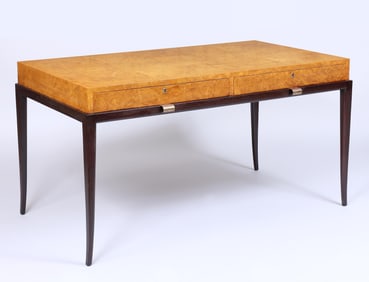 Tommi Parzinger (German 1903-1981), Burlwood Desk