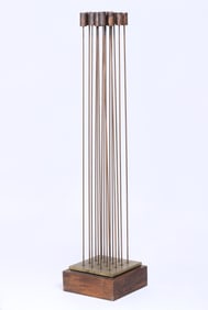 Harry Bertoia (American 1915-1978), Untitled (Sonambient), beryllium copper, bronze, brass
