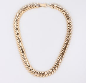 Raymond Yard 14k Gold Chain Link Necklace
