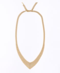 Elsa Peretti for Tiffany & Co. 18k Gold Mesh "Scarf" Necklace