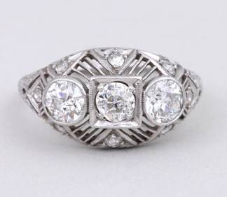 Platinum Diamond Ring