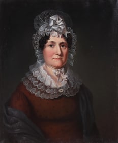 Robert Street (American 1796-1865), Portrait of a Lady, After Sarah M. Peale, oil on canvas