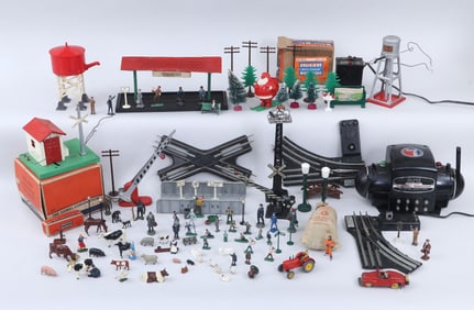 Large Group of Lionel ZW Transformers and Accessories