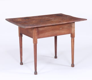 19th Century American Country Table with Two-Board Top
