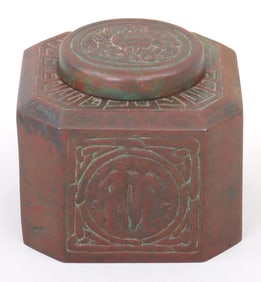 Tiffany Studios "Zodiac" Inkwell