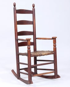 18th/19th Century Pennsylvania Slat Back Rocker
