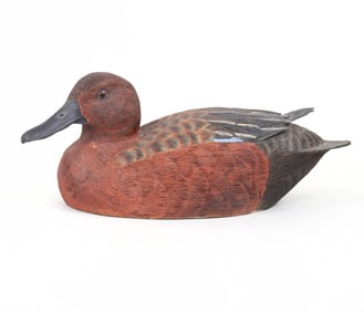 Decorative Cinnamon Teal by Tom Buttonow, Sag Harbor, NY
