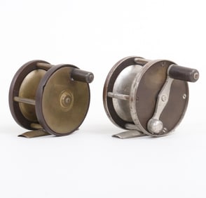 Group of (2) Julius Vom Hofe Fly Reels
