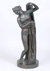 "Venus Callipyge", 19th Century Continental Bronze, After the Antique