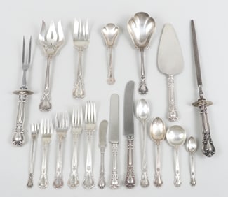 Gorham Sterling Silver Flatware Service for Twelve