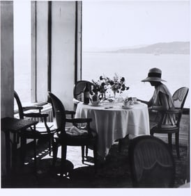 Jacques-Henri Lartigue (French 1894-1986), "Bibi at Eden Roc, Cap d'Antibes", 1920, printed 2000,