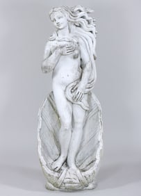 Cast Stone "Birth of Venus" Garden Fountain