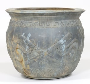 Large Bronze Planter