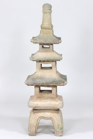 Cast Stone Pagoda