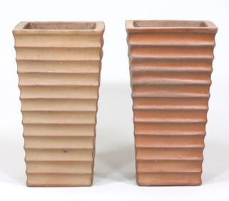 Pair of Terracotta Planters