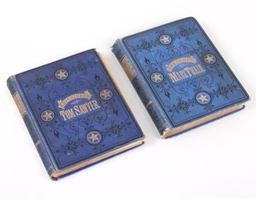 Set of (2) Mark Twain Books