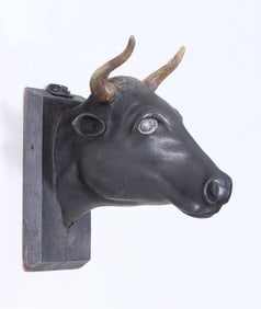 Cast Iron Bull's Head