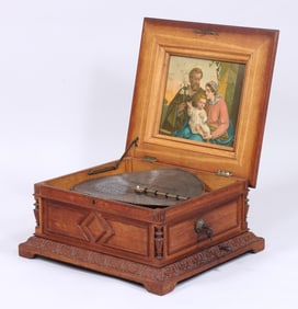 Polyphon Double-Comb Music Box, Germany, late 19th/early 20th century