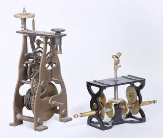 Double-Face Tower or Street Clock Works (1 of 6)