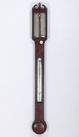 Regency Stick Barometer, William Harris & Co., London, early 19th century