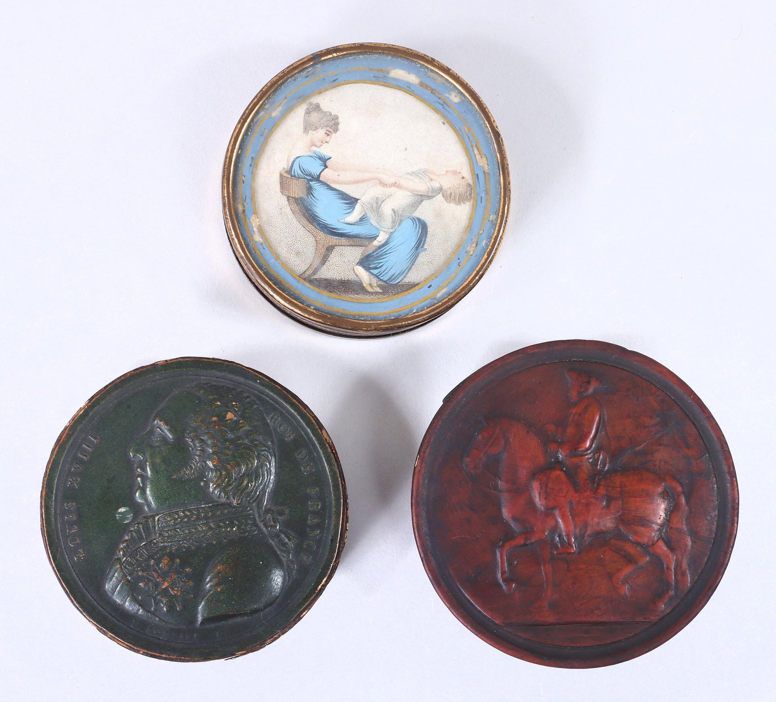 Group of (3) Snuff Boxes (1 of 10)