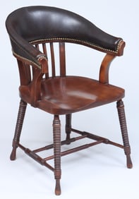 Adolf Loos (Austrian 1870-1933), ''Bureau-Stuhl'' armchair