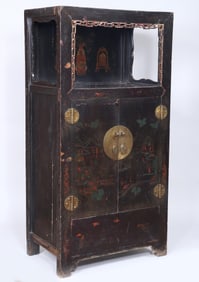 19th Century Chinese Lacquer Cabinet