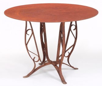 Wrought Iron Patio Table