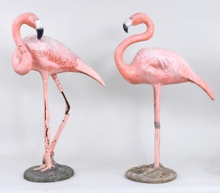 Pair of Flamingos
