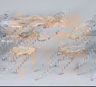 Five-Piece Iron Patio Set