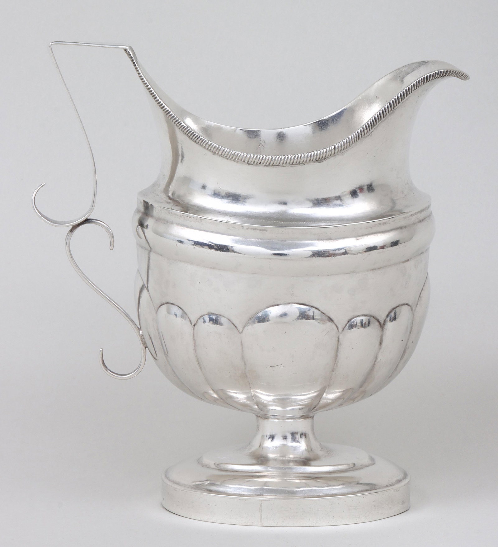 A Pennsylvania cream pot, William Mannerback, Reading, PA, circa 1815. (1 of 5)