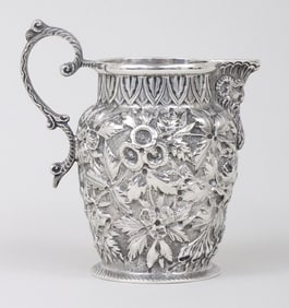 S. Kirk & Son cream pot, Baltimore, circa 1860.