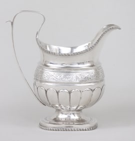 An early 19th century creamer, Littleton Holland, Baltimore.