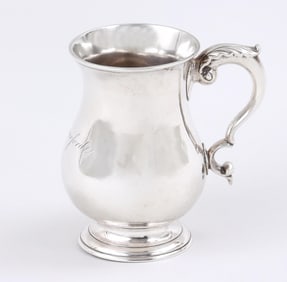 A scarce quart cann, Charles Louis Boehme, Baltimore, circa 1800.