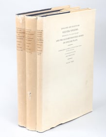 "English and Scottish Silver Spoons" by George Evelyn Paget How, set of (3) volumes.