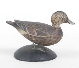 A. Elmer Crowell (American 1852-1951), Miniature Pintail Hen