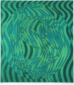 Stanley William Hayter (British 1901-1988), ''Mere'', 1970, etching and aquatint on BFK Rives paper