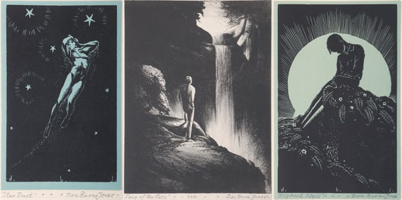 Dan Burne Jones (American 1908-1995), Group of (3) Prints