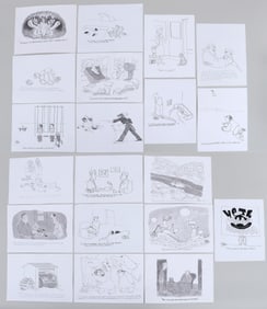 Gahan Wilson (American 1930-2019), Group of (20) Unpublished Cartoons