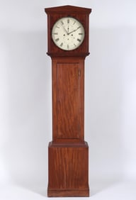 Brysons, Edinburgh, Mahogany Longcase Clock