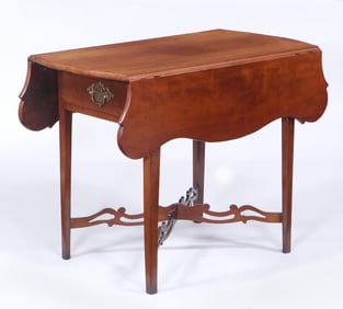 Chippendale Cherry Pembroke Table