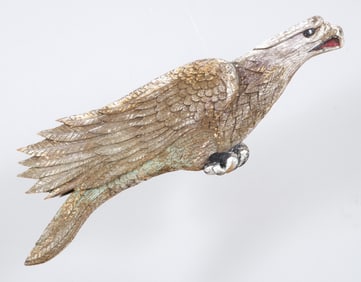 Carved Eagle Ship's Figurehead