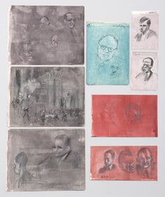 Army-McCarthy Courtroom Sketches, 1954