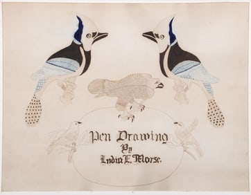 19th Century Folk Art Drawing