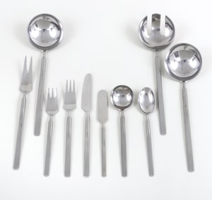 Erik Herlow for Copenhagen Cutlery Flatware Service