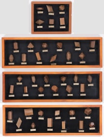 Set of (42) Educational Crystallography Models