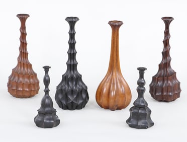 19th Century English Ornamental Wood Engine Turnings
