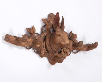 Black Forest Rabbit Wall Rack