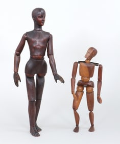French Articulated Artist's Mannequins or Lay Figures
