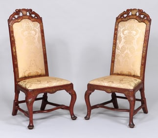 Pair of Chinoiserie Side Chairs